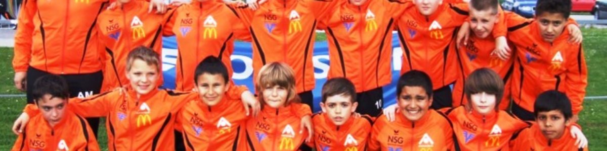 Unsere U11 im Vorspiel