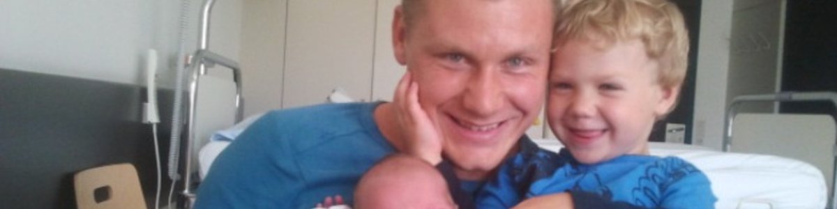 Herzlichen Glückwunsch Papa!