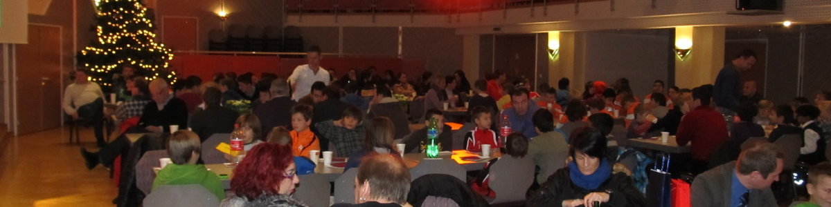 Stimmungsvolle Weihnachtsfeier...