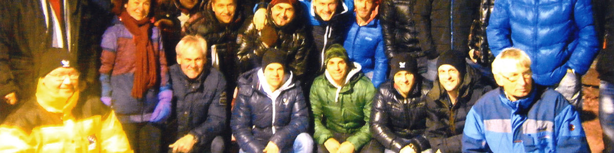 Vergleichskampf auf Eis