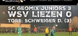 Juniors gewinnen 3-0 gegen WSV Liezen